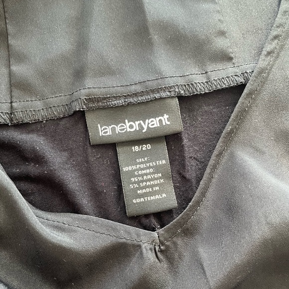 Lane Bryant black blouse size 18 / 20 - Picture 2 of 3